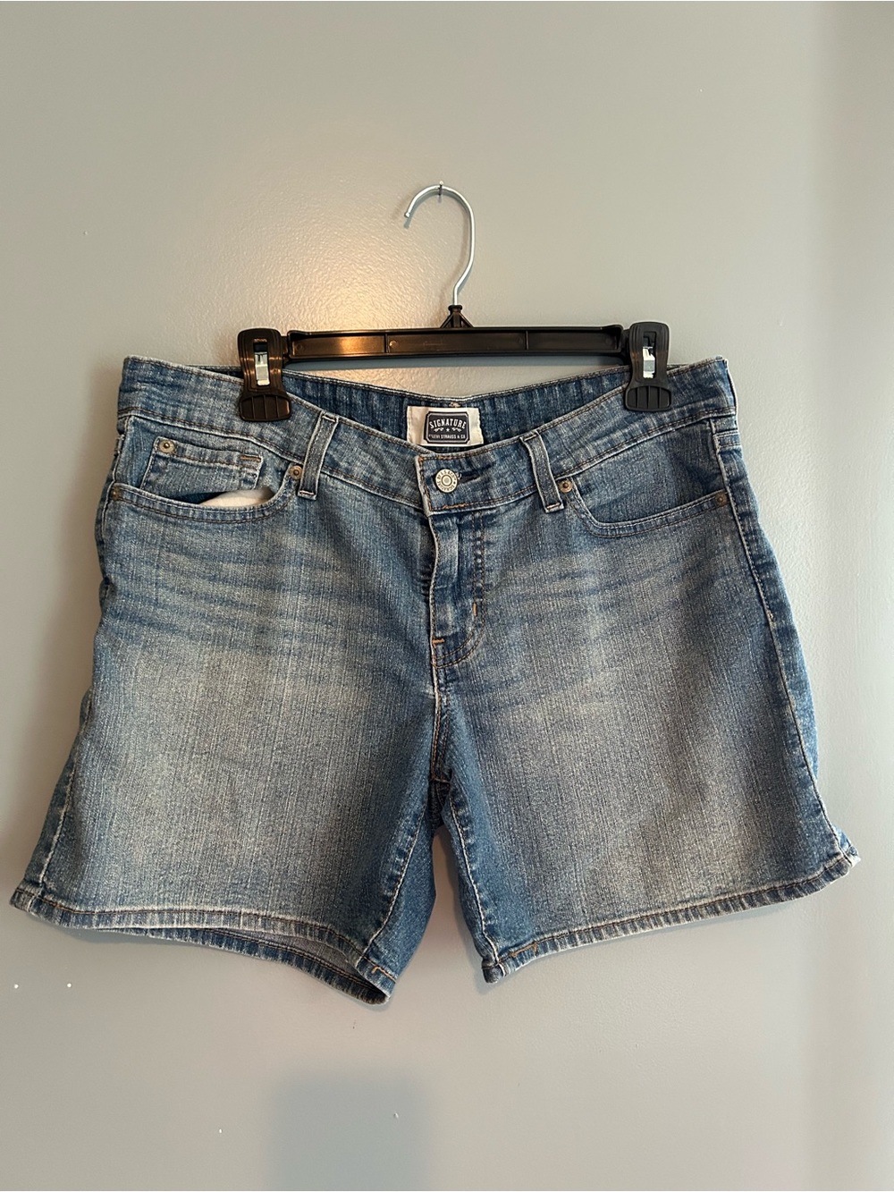Levi's Light Blue Denim Jean Shorts